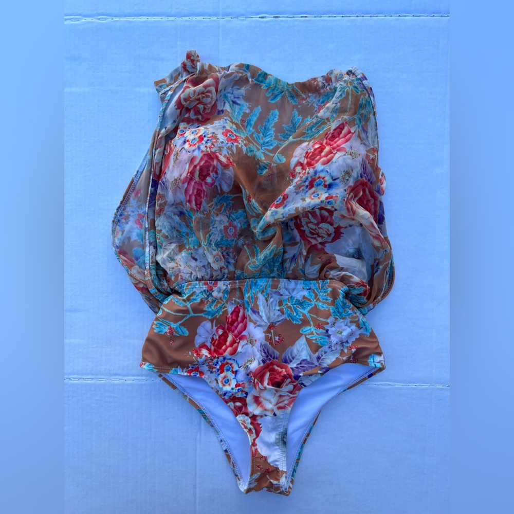 Floral One-Piece Swimsuit
